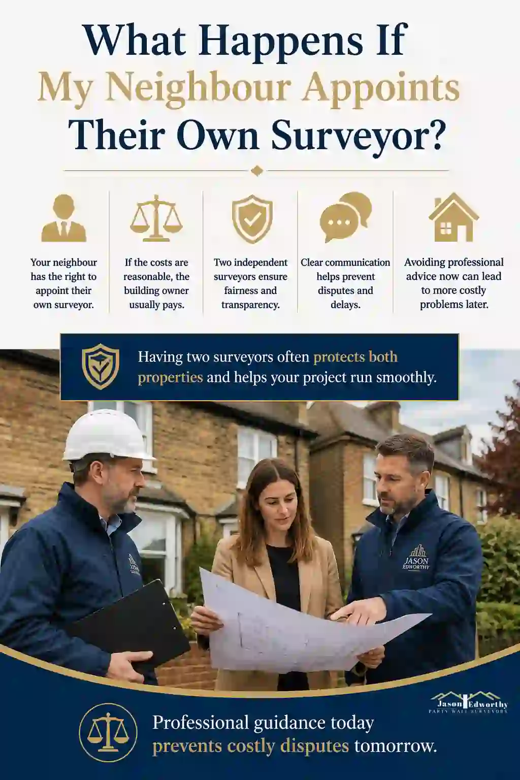 What Happens If My Neighbour Appoints Their Own Surveyor Newmarket?
