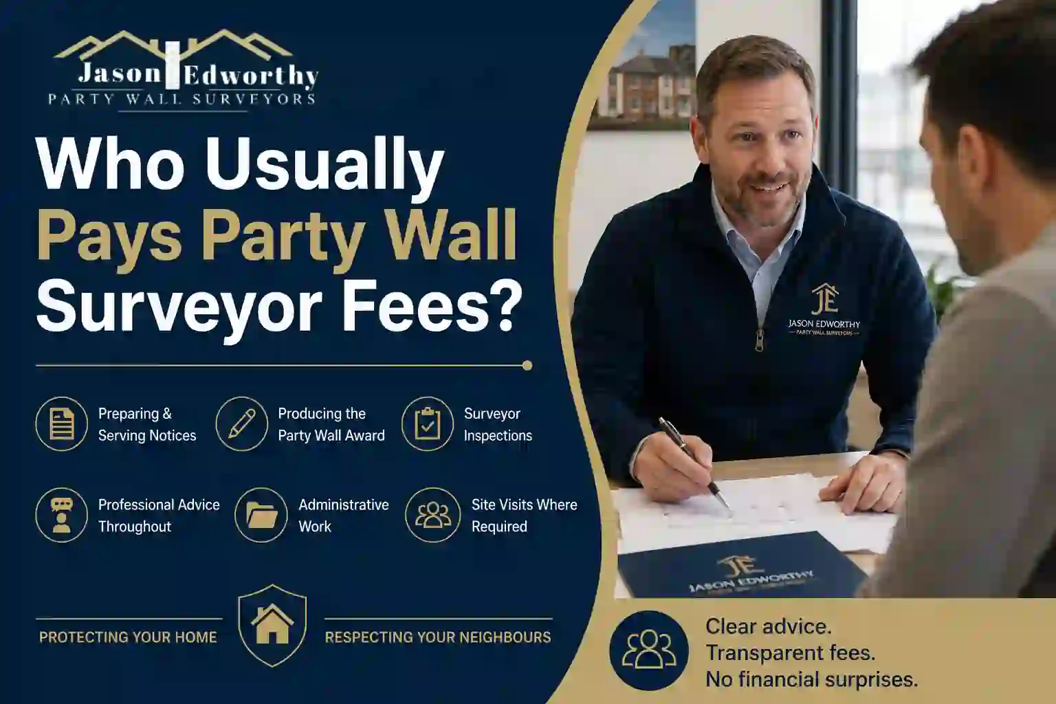 Who Usually Pays Party Wall Surveyor Fees Newmarket?